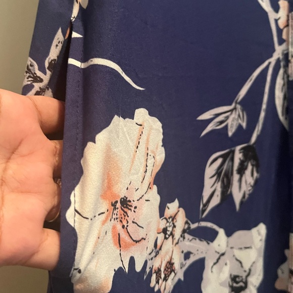 Wneedu Women's Summer Button Down Casual Beach Cover Up Dress sz S - Picture 6 of 9